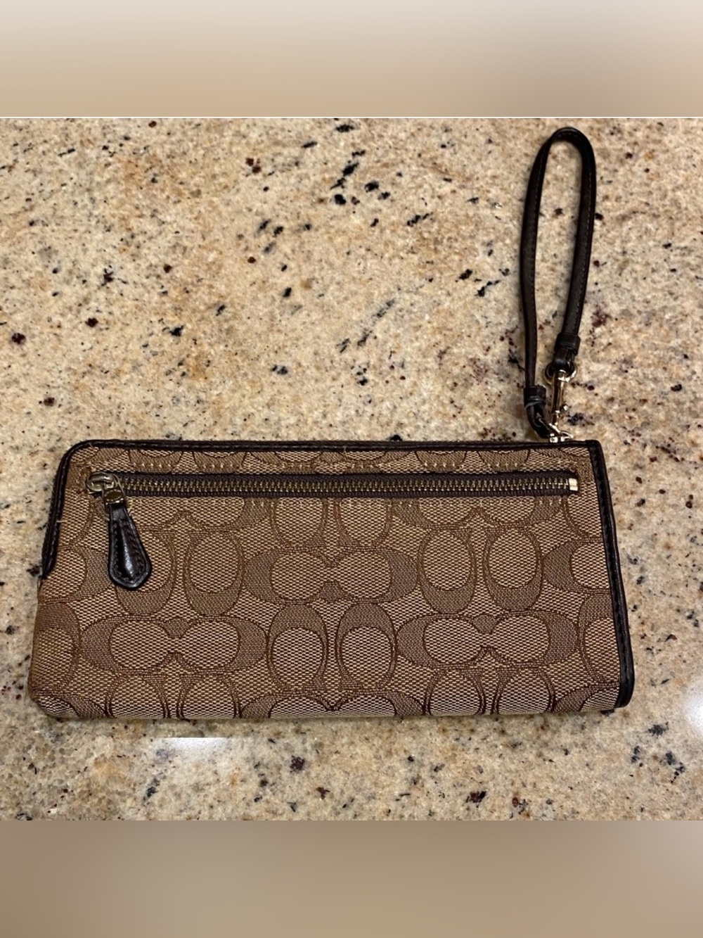 Coach Prairie Satchel purse Signature Canvas w/ matching wristlet. - Picture 7 of 8